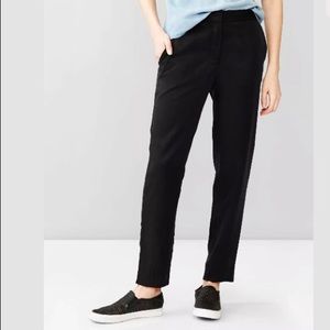 Gap Refined Track Pants True Black Crop